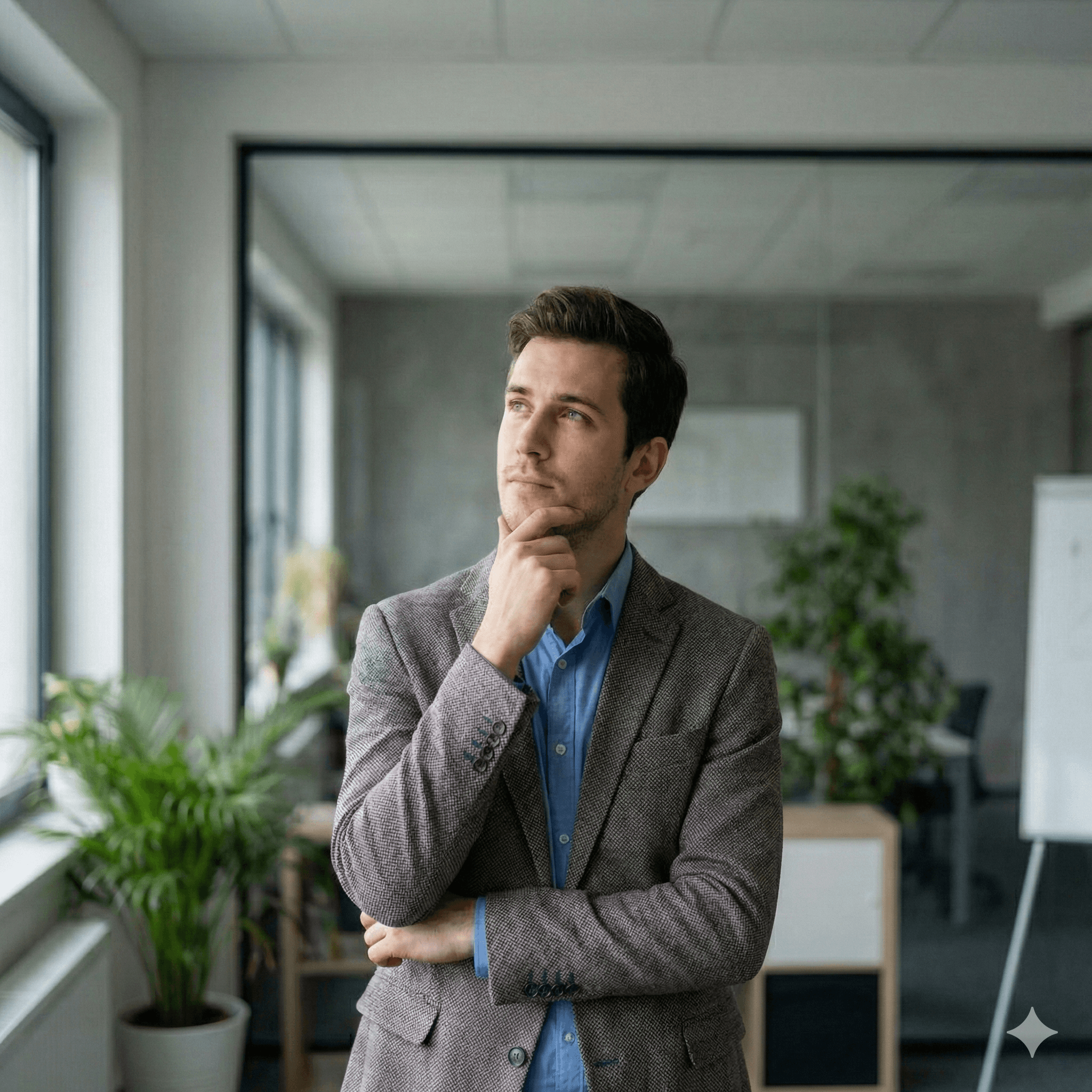 Personne en réflexion