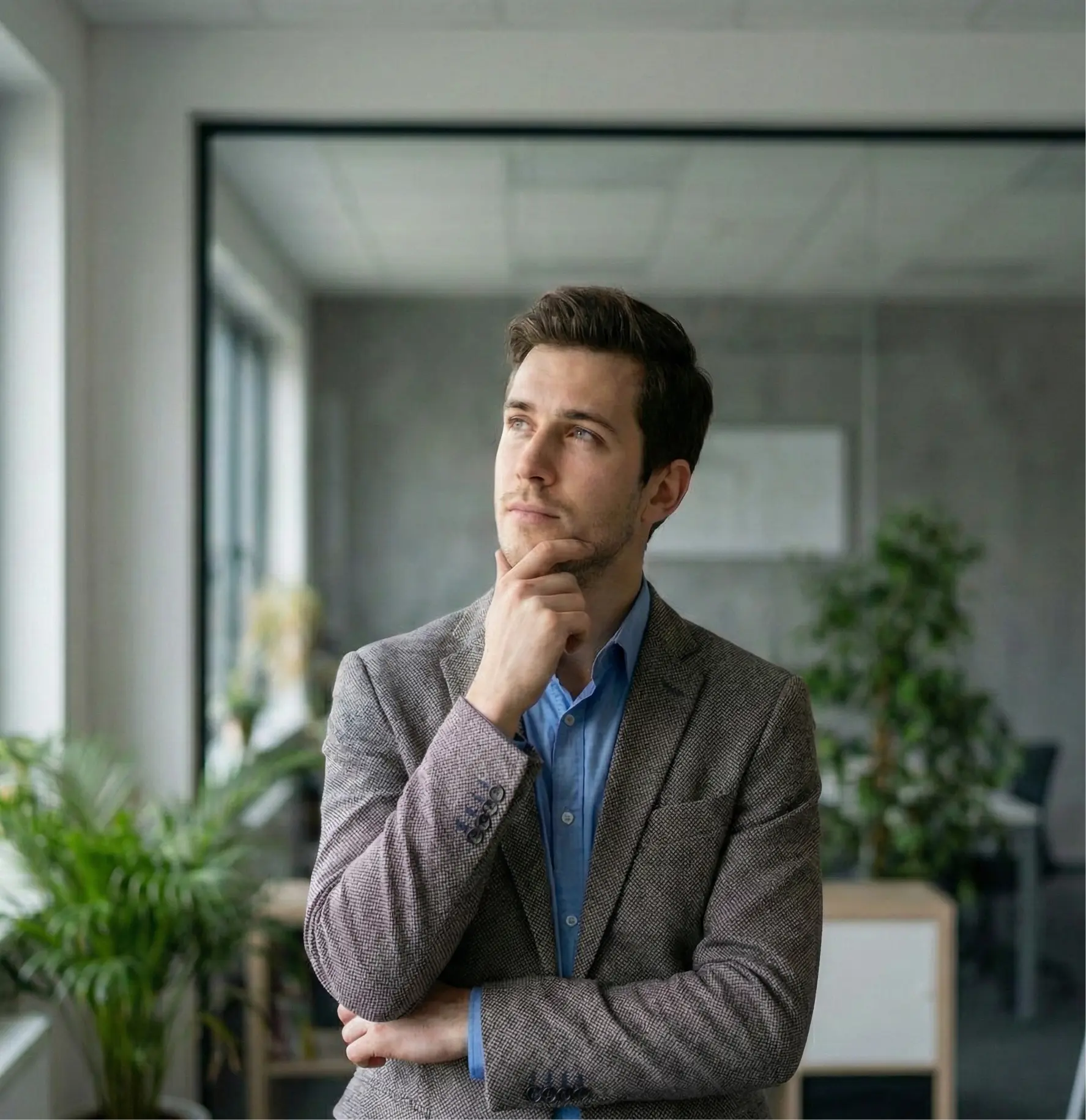 Personne en réflexion